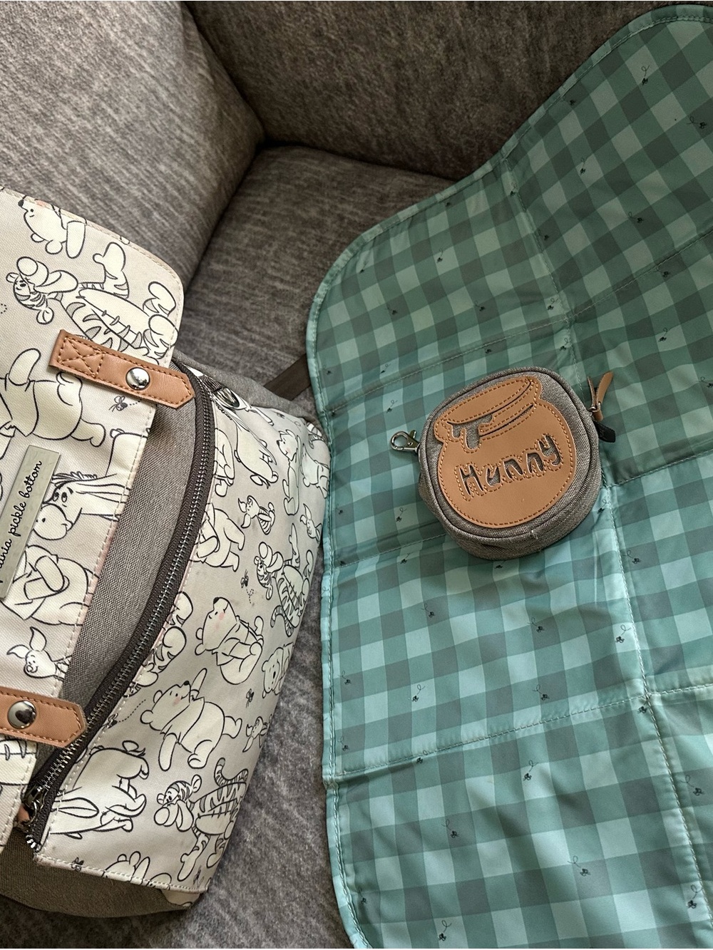 Petunia Pickle Bottom Winnie the Pooh Discontinued Diaper Bag